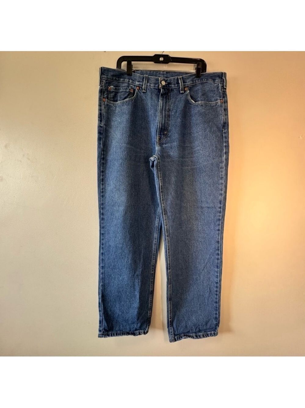 Levi's 550 Men's Relaxed Jeans in Classic Blue size 38